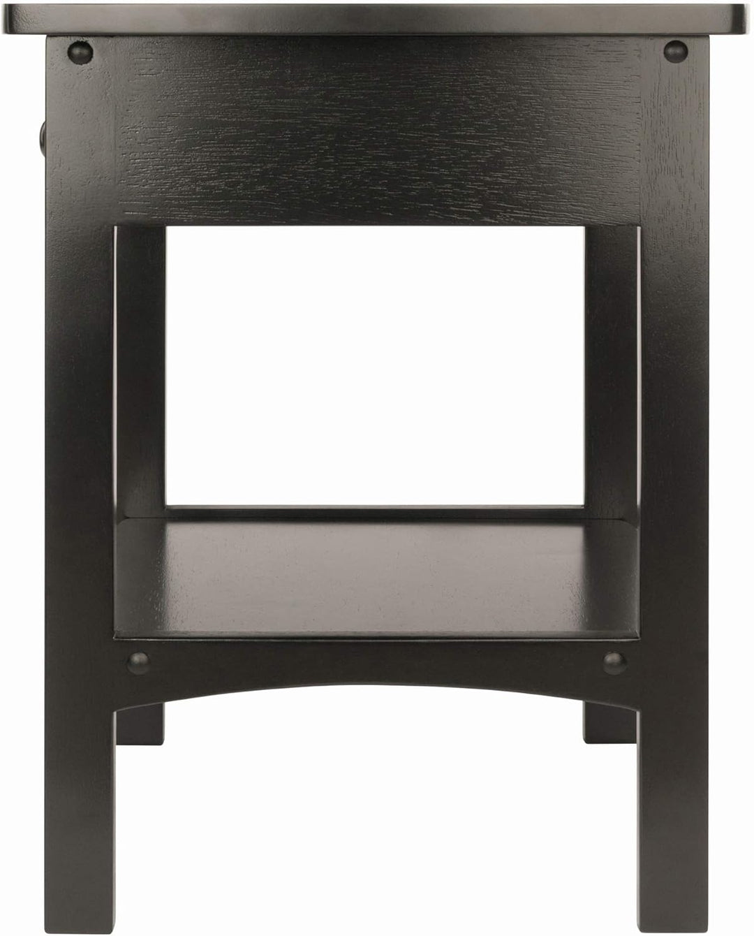 Basics Solid Wood End Table Nightstand