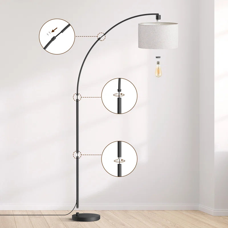 Arched Floor Lamp - 78.4 Inches