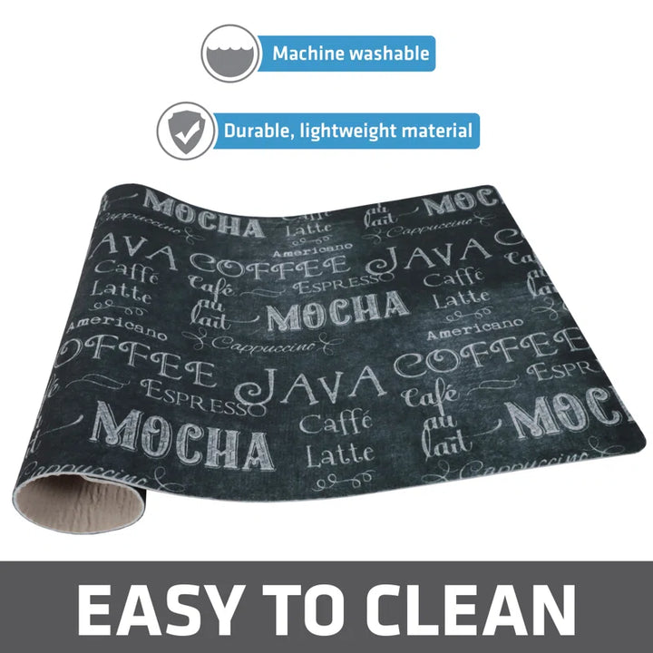 Absorbent Coffee Maker Mat - Decorative Countertop Protection