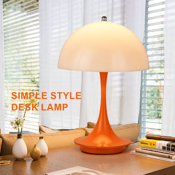 Portable Dimmable LED Table Lamp with USB Charging for Bedroom or Bedside