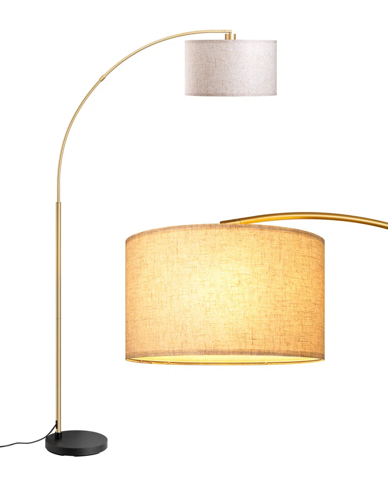 "Contemporary 78.4" Arched Floor Lamp by Salcedo"