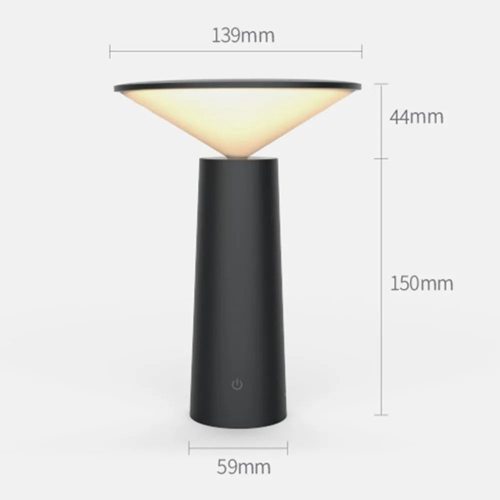 Desk Lamp with Touch Sensor for Study and Reading Contemporary USB LED